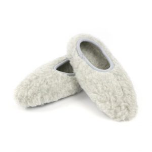 Prima woolen slippers in grey