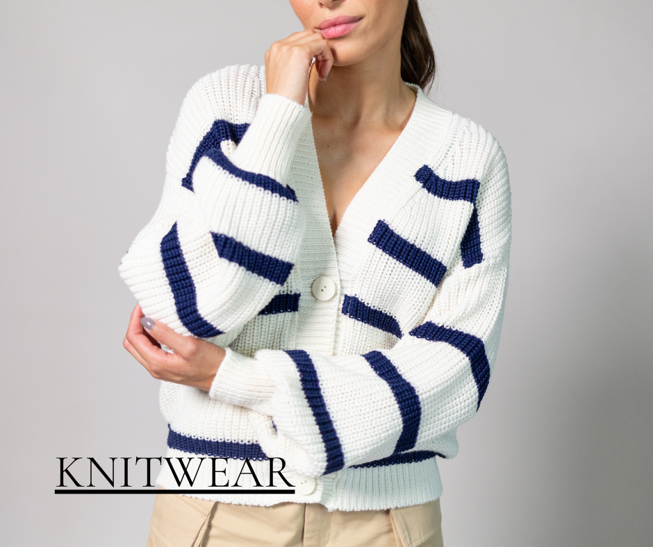 Women wearing woolen knitwear 