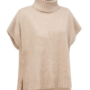 Image of beige knitwear sweater