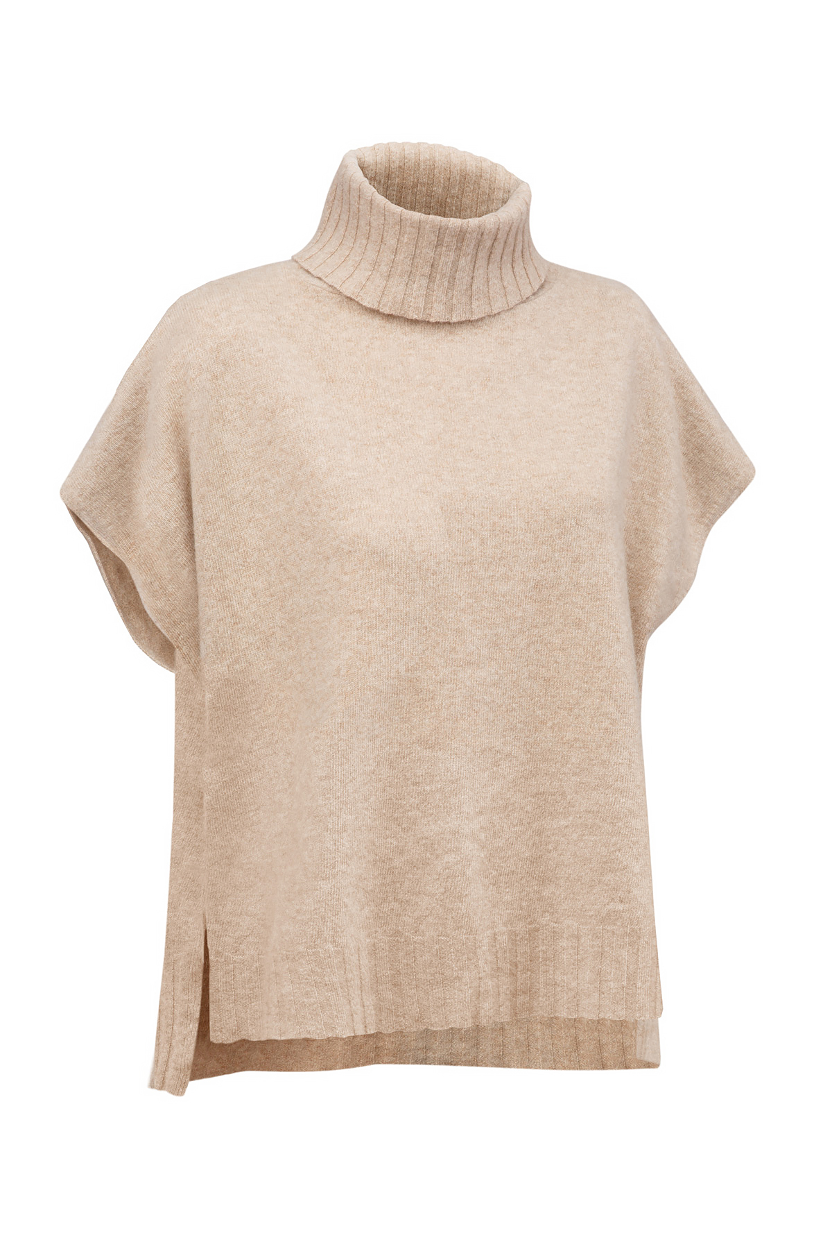 Image of beige knitwear sweater