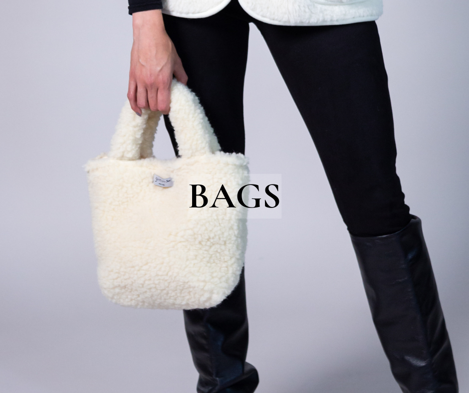 Women woolen hand bag