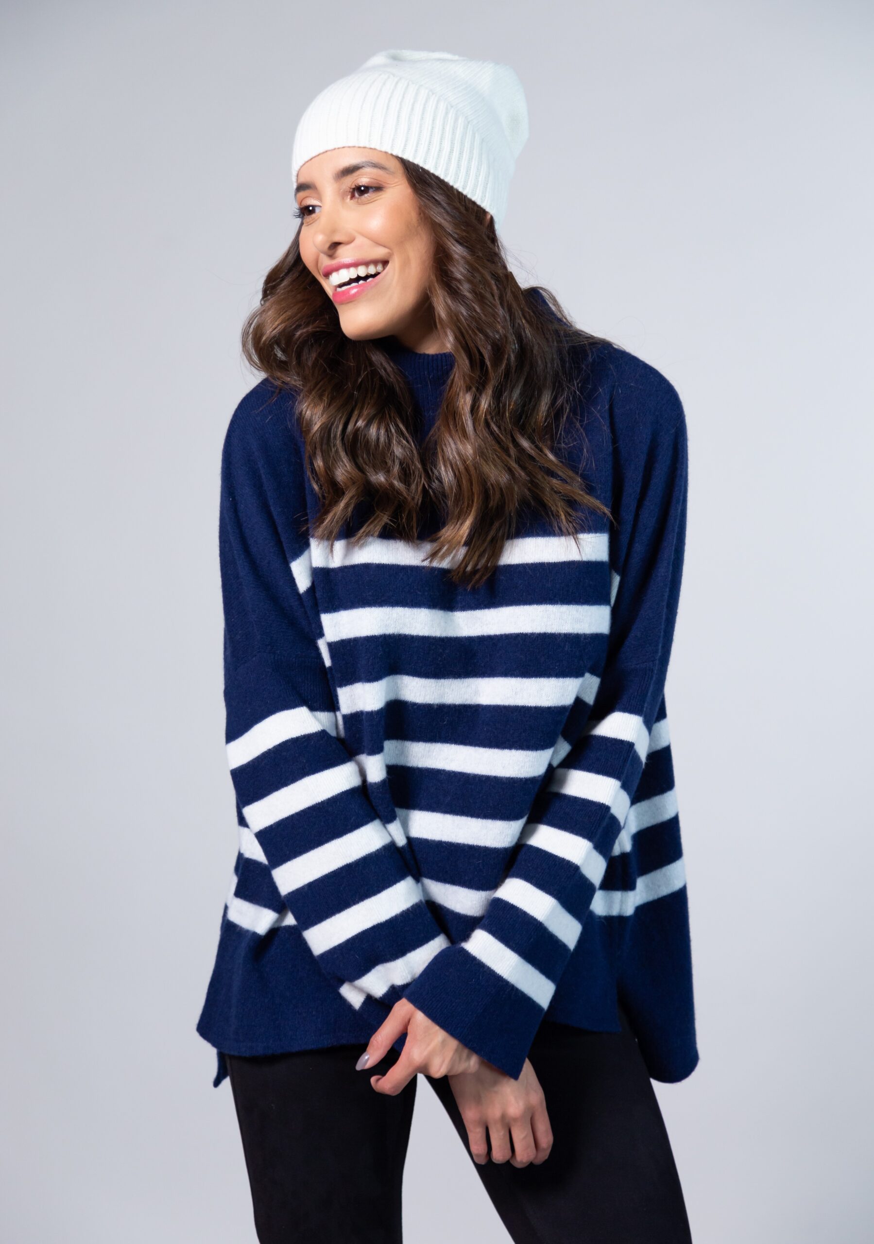 Image of a Knitted Turtleneck Sweater