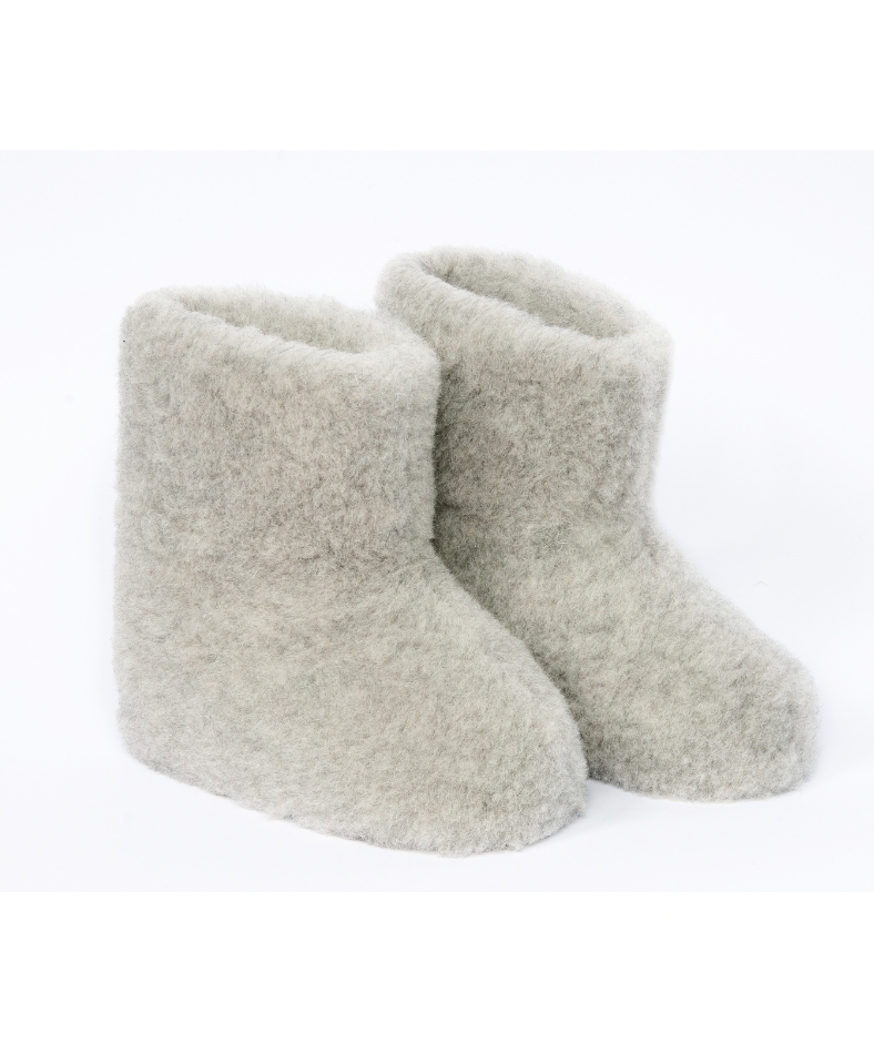 Woolen Boots in grey